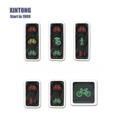 Aluminium icke motorfordon LED trafikljus