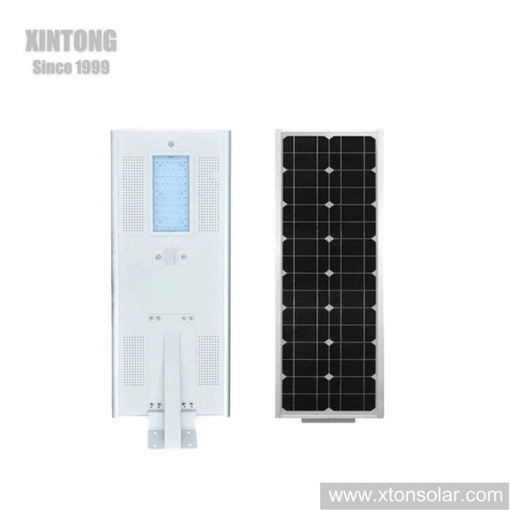 20W-100W Outdoor LED Solar Street Light With Pole