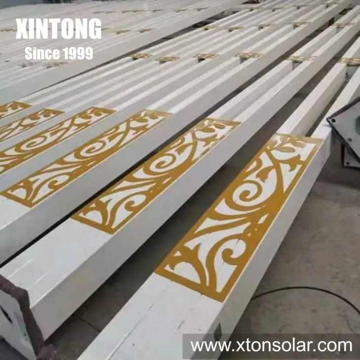 6 m modernt hem LED-gatulampa stolpe dekorativt