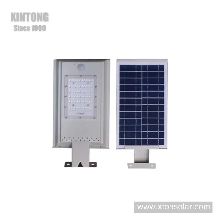 Allt i ett Integrerat AC 80W Solar LED Street Lamp High High Lumen
