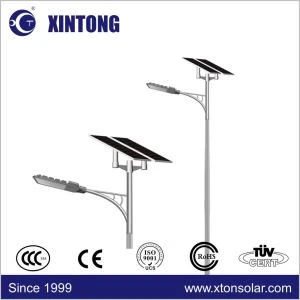 Tillverkare Solar LED Street Outdoor Lamp Hot-DIP Galvanized Light