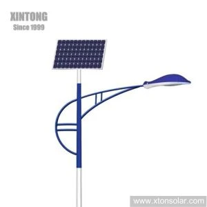 Separat panel och lampa Solar Street Light