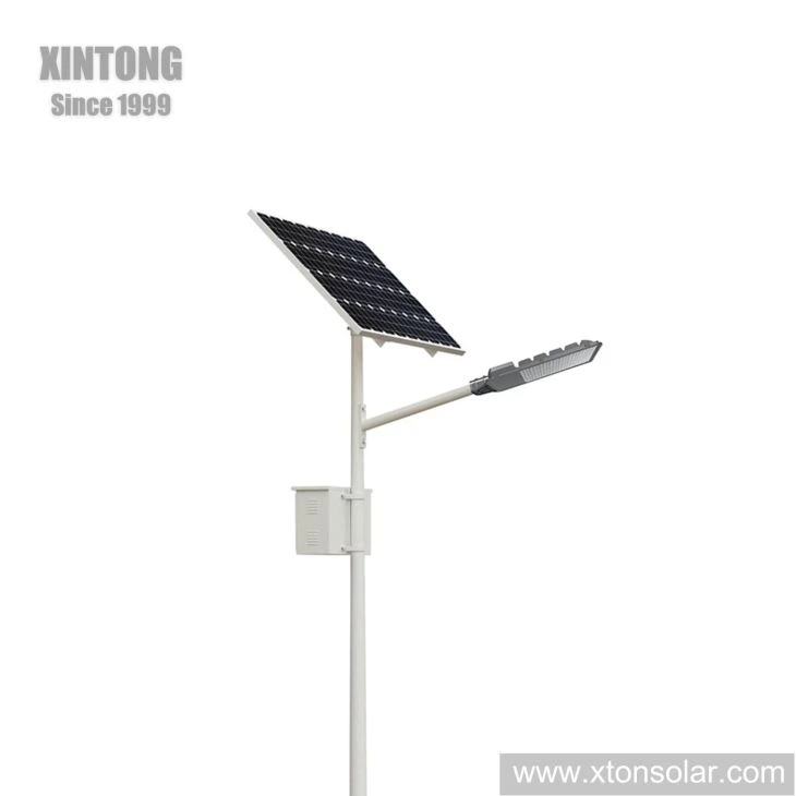 Vit Sigle Arm Solar LED Street Lamp Factory