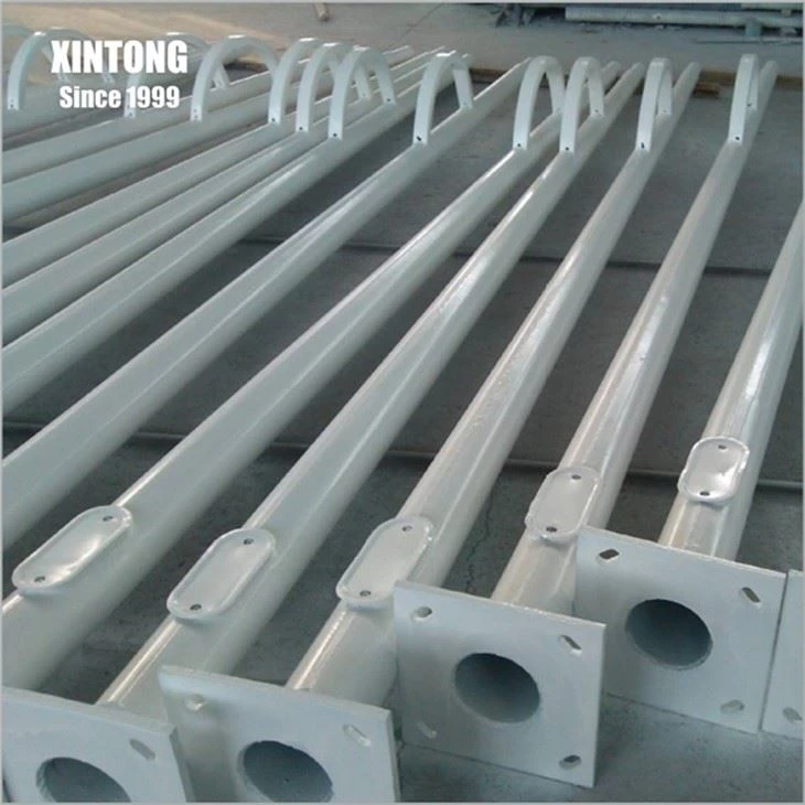 Led Solar Street Light Lighting Lamp Pole Factory