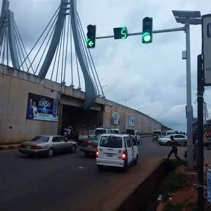 Trafiksignalljus Soution Sydafrika